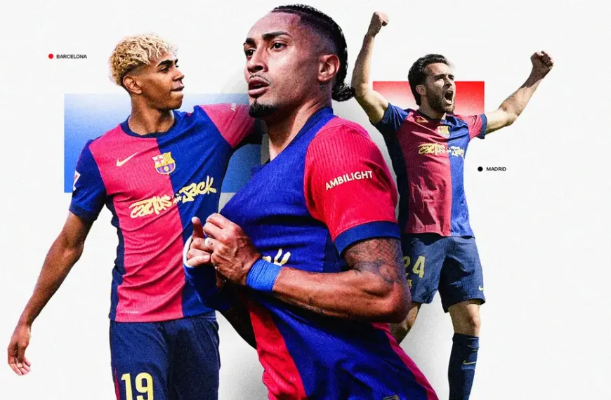 Wing wizards Raphinha & Yamal carry Barca to crazy Clasico win